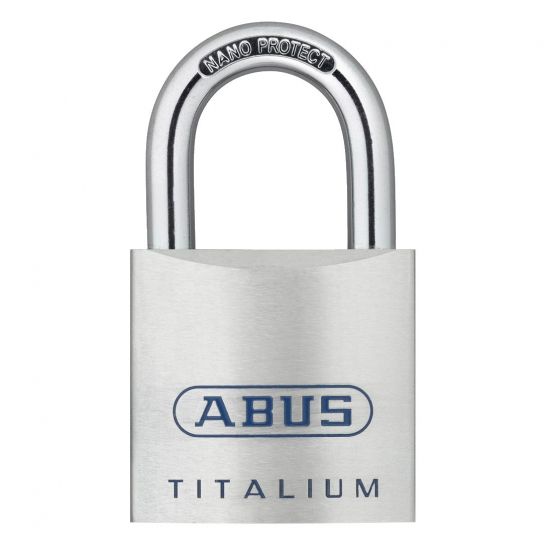 ABUS Titalium 80TI Series Open Shackle Padlock 80TI/60 KD Boxed - Click Image to Close
