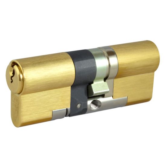 EVVA EPS 3* Snap Resistant Euro Double Cylinder 77mm 41(Ext)-36 (36-10-31) KD PB 21B - Click Image to Close