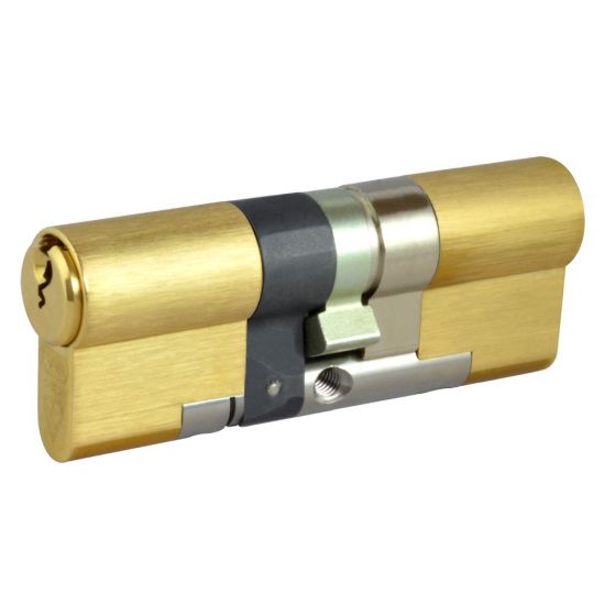 EVVA EPS 3* Snap Resistant Euro Double Cylinder 82mm 41(Ext)-41 (36-10-36) KD PB 21B - Click Image to Close