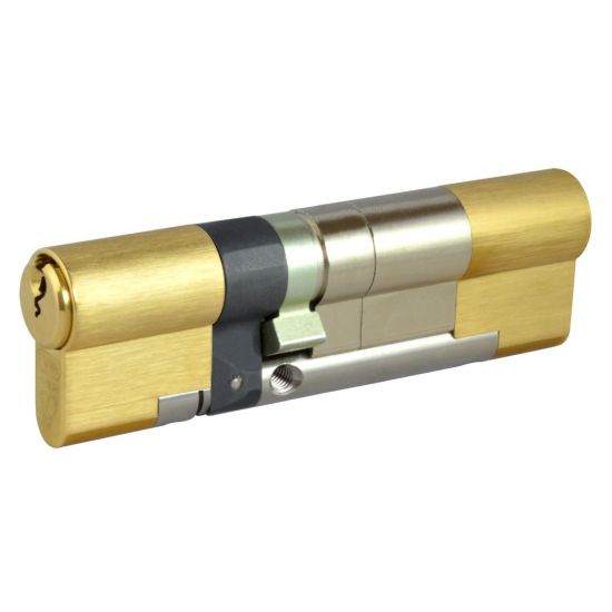 EVVA EPS 3* Snap Resistant Euro Double Cylinder 102mm 41(Ext)-61 (36-10-56) KD PB 21B - Click Image to Close