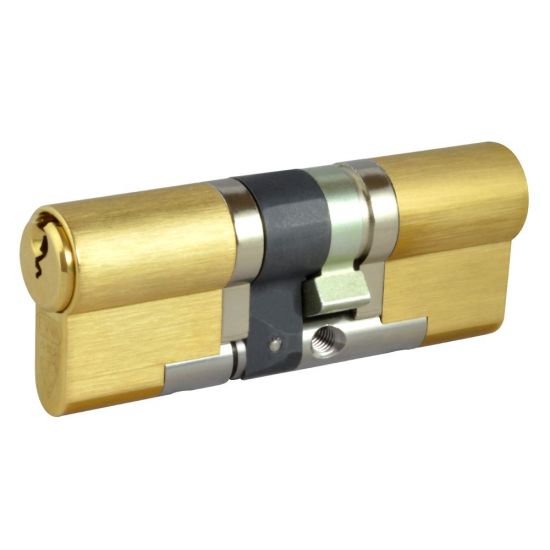 EVVA EPS 3* Snap Resistant Euro Double Cylinder 82mm 46(Ext)-36 (41-10-31) KD PB 21B - Click Image to Close
