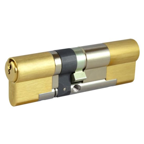 EVVA EPS 3* Snap Resistant Euro Double Cylinder 97mm 46(Ext)-51 (41-10-46) KD PB 21B - Click Image to Close