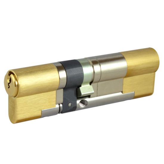 EVVA EPS 3* Snap Resistant Euro Double Cylinder 102mm 46(Ext)-56 (41-10-51) KD PB 21B - Click Image to Close