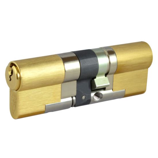EVVA EPS 3* Snap Resistant Euro Double Cylinder 87mm 51(Ext)-36 (46-10-31) KD PB 21B - Click Image to Close