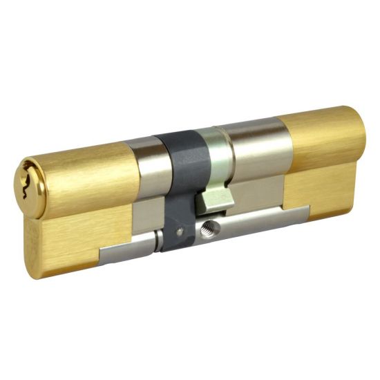 EVVA EPS 3* Snap Resistant Euro Double Cylinder 102mm 51(Ext)-51 (46-10-46) KD PB 21B - Click Image to Close