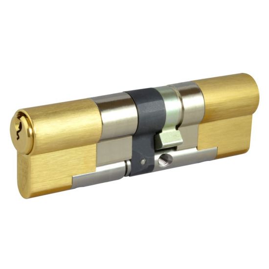 EVVA EPS 3* Snap Resistant Euro Double Cylinder 97mm 56(Ext)-41 (51-10-36) KD PB 21B - Click Image to Close