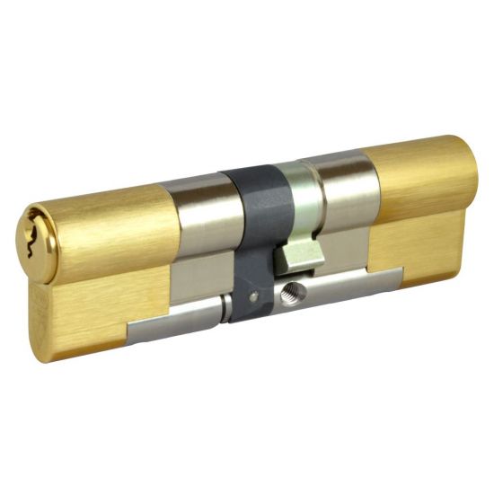 EVVA EPS 3* Snap Resistant Euro Double Cylinder 102mm 56(Ext)-46 (51-10-41) KD PB 21B - Click Image to Close