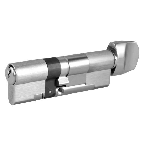 EVVA EPS 3* Anti-Snap Euro Key & Turn Cylinder KD 92mm 41(Ext)-T51 (36-10-T46) NP 21B - Click Image to Close