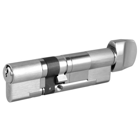 EVVA EPS 3* Anti-Snap Euro Key & Turn Cylinder KD 102mm 46(Ext)-T56 (41-10-T51) NP 21B - Click Image to Close