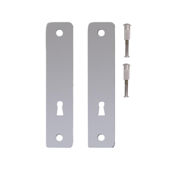KICKSTOP 2300 230mm Lock Guard (50mm Wide) UK - Satin Silver - Click Image to Close
