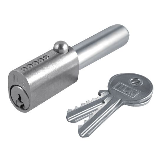 ILS FDM005-1 Oval Bullet Lock 90mm x 14mm x 33mm FDM.005-1 KA NP - Click Image to Close