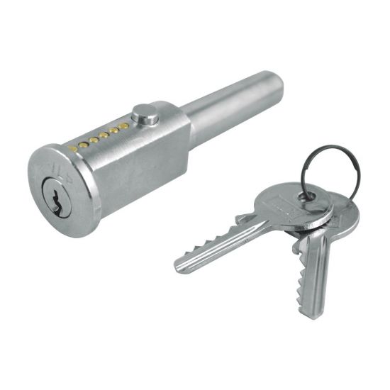 ILS FDM007-1 Round Face Bullet Lock 91mm x 25mm x 42mm FDM.007-1 Keyed To Differ - Click Image to Close