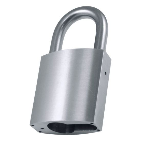EVVA HPM Open Shackle Padlock Without Cylinder With 30mm Shackle Housing - Click Image to Close