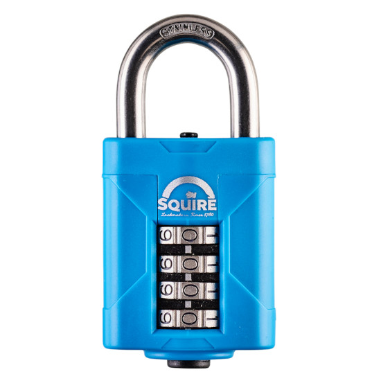 SQUIRE CP40S & CP50S All-Weather Combination Padlock 40mm Visi - Click Image to Close