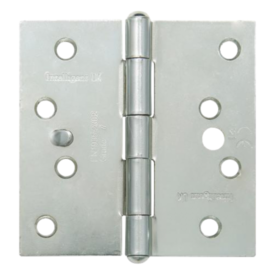 GRIDLOCK Fixed Pin Wide Butt Hinges Square - ZP - Click Image to Close