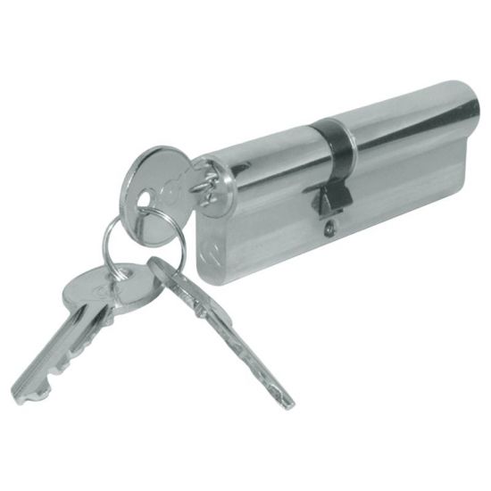 GreenteQ Gamma Double Euro Cylinder 100mm 45/55 (40/10/50) KD NP - Click Image to Close