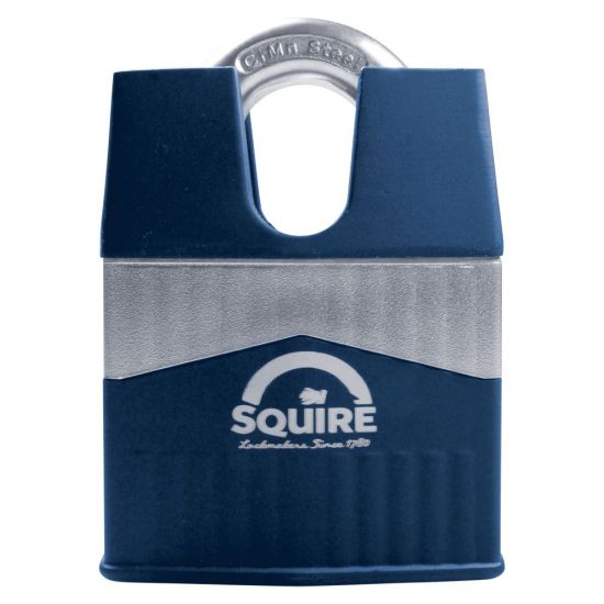 SQUIRE Warrior Closed Shackle Padlock Key Locking 65mm - Click Image to Close