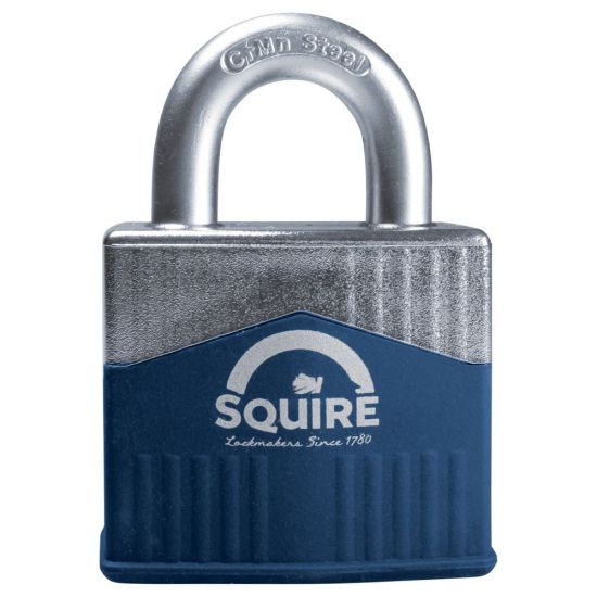 SQUIRE Warrior Open Shackle Padlock Key Locking 55mm Boxed - Click Image to Close