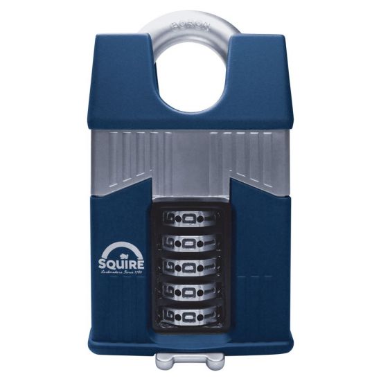 SQUIRE Warrior Closed Shackle Combination Padlock 65mm Visi - Click Image to Close