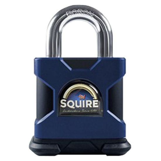 SQUIRE SS50EM Marine Grade Stronghold Open Shackle Padlock Body Only Open Shackle - Click Image to Close