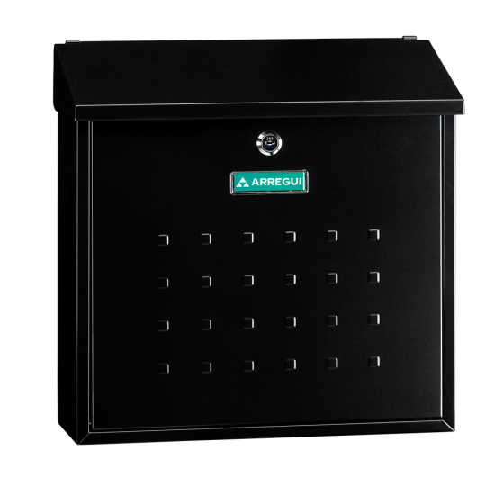 ARREGUI Premium Maxi Mailbox Black - Click Image to Close