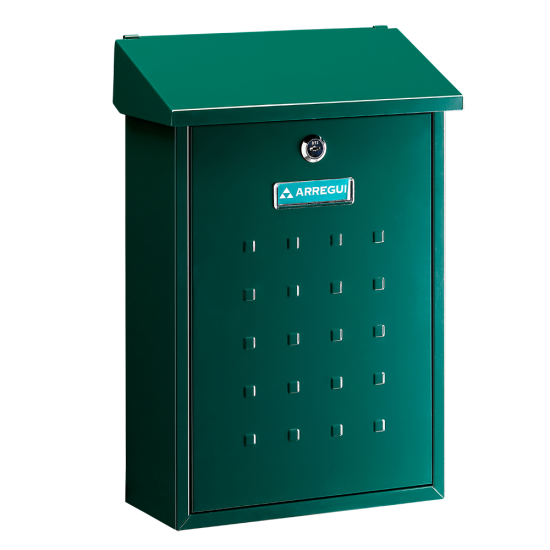 ARREGUI Premium Mailbox Green - Click Image to Close