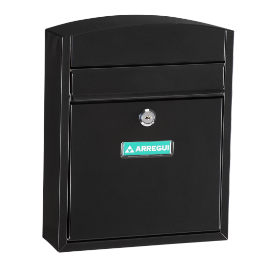 ARREGUI Compact Mailbox Black - Click Image to Close