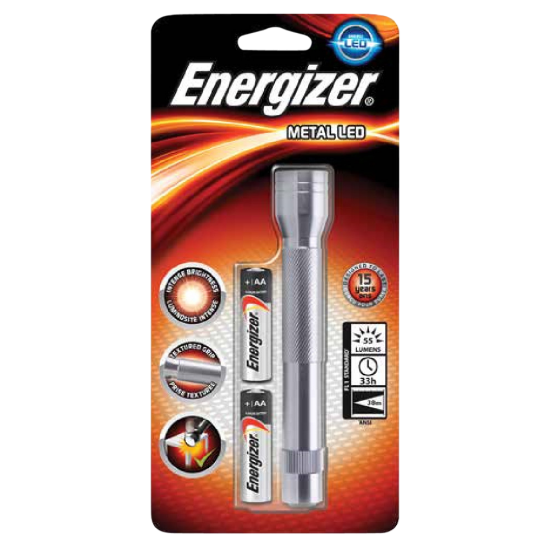 ENERGIZER LED Metal Torch LED Torch - Click Image to Close