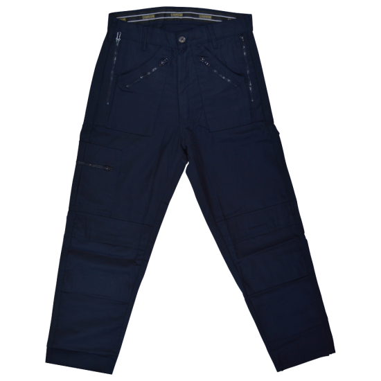 WARRIOR Action Work Trousers Navy 34 Inch Waist - Click Image to Close