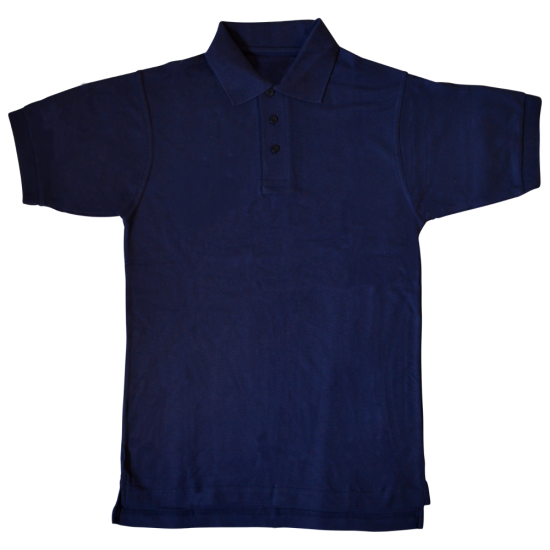 WARRIOR Polo Shirt Navy M - Click Image to Close