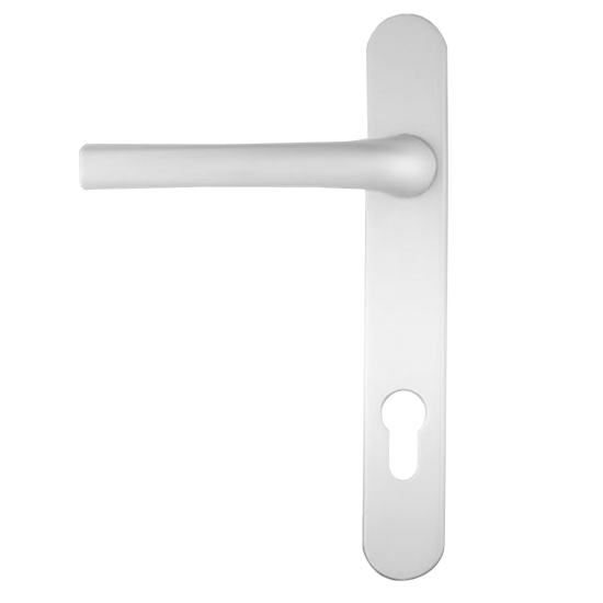AVOCET Pioneer Plus Lever/Lever Furniture - 211mm Fixings White - Click Image to Close