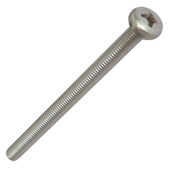 HOPPE Spare Screw M5 x 80mm Nickel Silver - Click Image to Close
