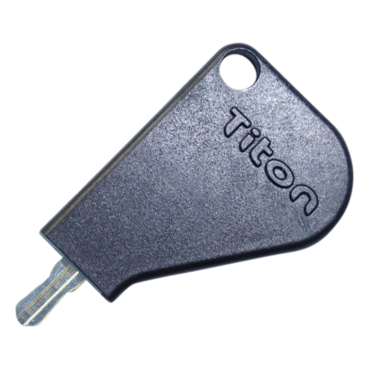 TITON Key To Suit Titon Select Standard Espag Handles With Black Plastic Head Black Plastic Head - Click Image to Close