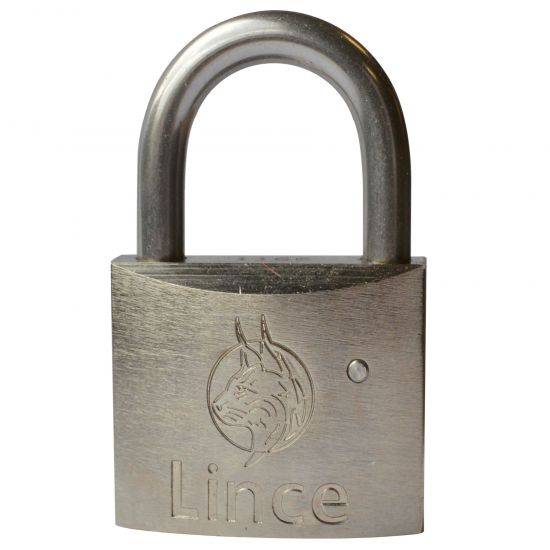 LINCE Nautic Brass Body Corrosion Resistant Open Shackle Padlock 35mm - Click Image to Close