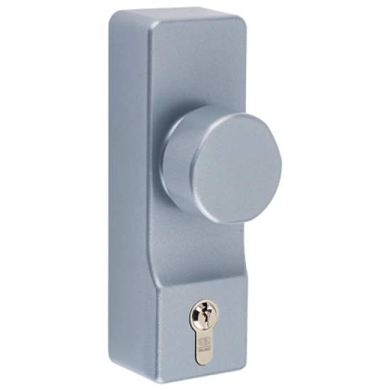 UNION ExiSAFE Knob Operated Outside Access Device With Cylinder - Click Image to Close