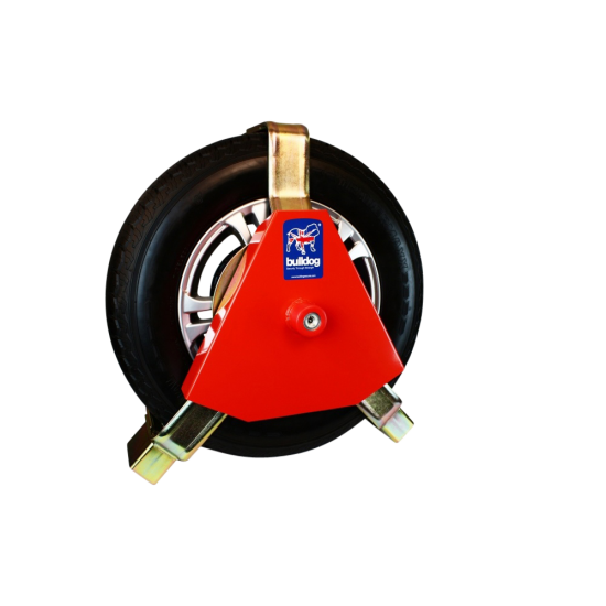 BULLDOG Centaur Heavy Duty Wheel Clamp - Adjustable Width CA2000C Suits Wheel Diameter Max 760mm Min 640mm - Click Image to Close
