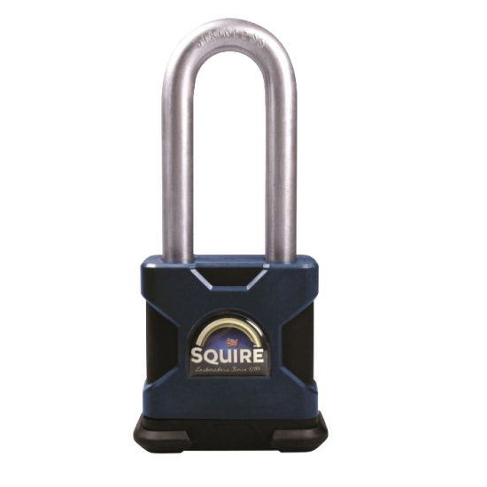 SQUIRE Stronghold Long Shackle Padlock Body Only To Take KIK-SS Insert 50mm - Click Image to Close