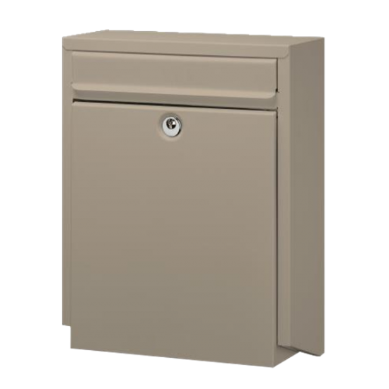 DAD Decayeux D100 Series Post Box Latte - Click Image to Close