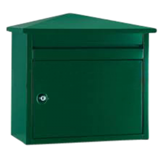 DAD Decayeux D560 Series Post Box Green - Click Image to Close