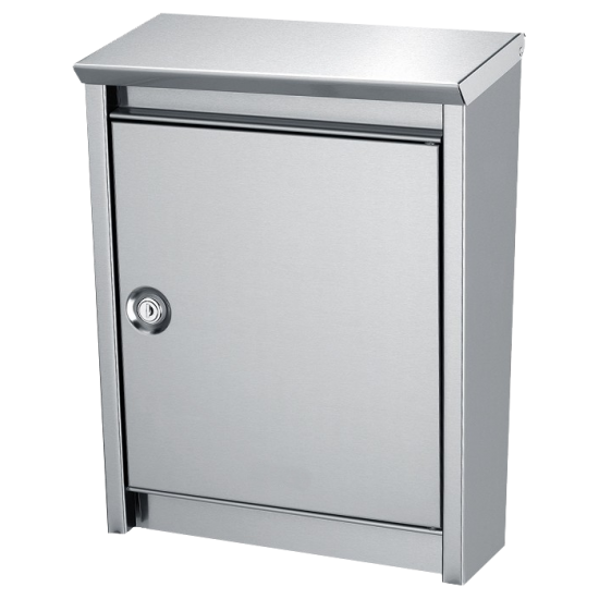 DAD Decayeux D110 Series Post Box Stainless Steel - Click Image to Close