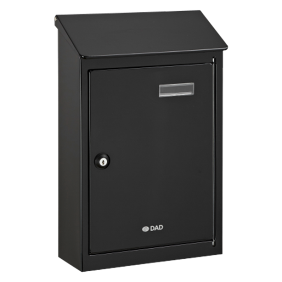 DAD Decayeux Country 4 Post Box Black - Click Image to Close