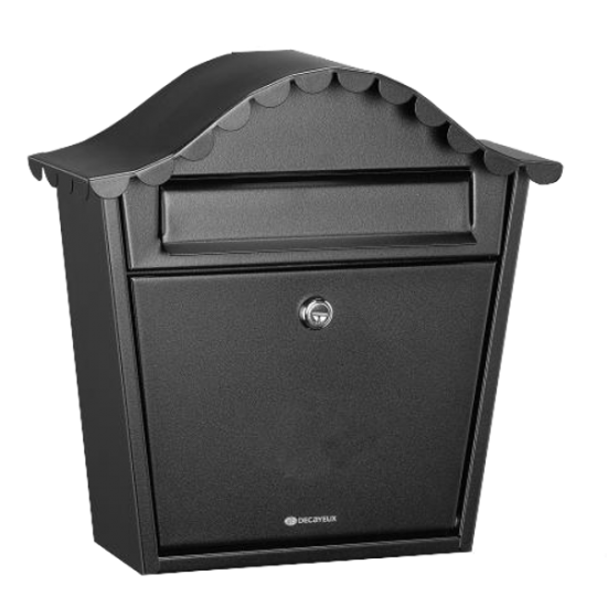 DAD Decayeux Sirocco Post Box Black - Click Image to Close