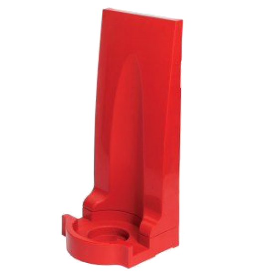 THOMAS GLOVER Modular Fire Extinguisher Stand Red - Click Image to Close