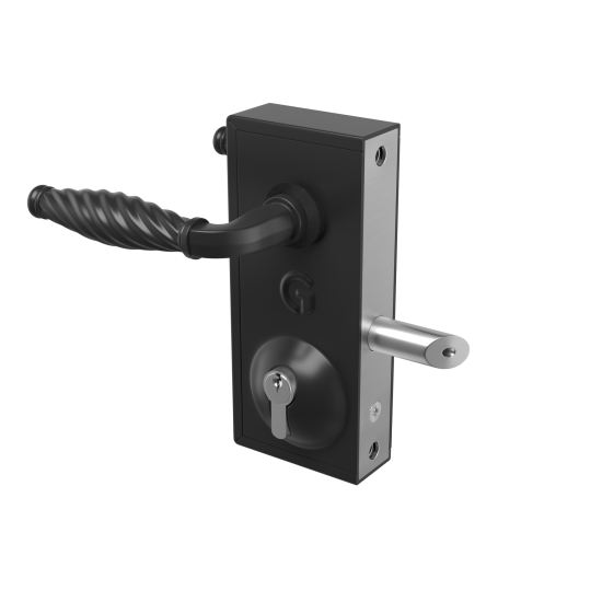 GATEMASTER Superlock Latch Deadlock Traditional Handle (10mm - 30mm) - Click Image to Close