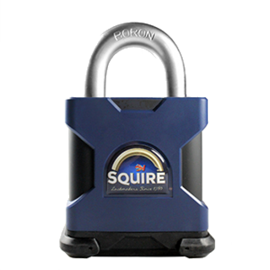 SQUIRE Stronghold Open Shackle Padlock Body Only To Take Scandinavian Oval Insert 50mm Slot - Click Image to Close