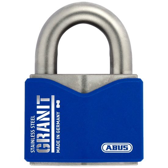 ABUS 37ST Series Granit Solid Steel Open Shackle Padlock 62mm KD (SZP) 37ST/55 Visi - Click Image to Close