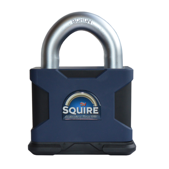 SQUIRE SS100S Stronghold Open Shackle Dual Cylinder Padlock Each Cylinder On Same Key/KA - Click Image to Close