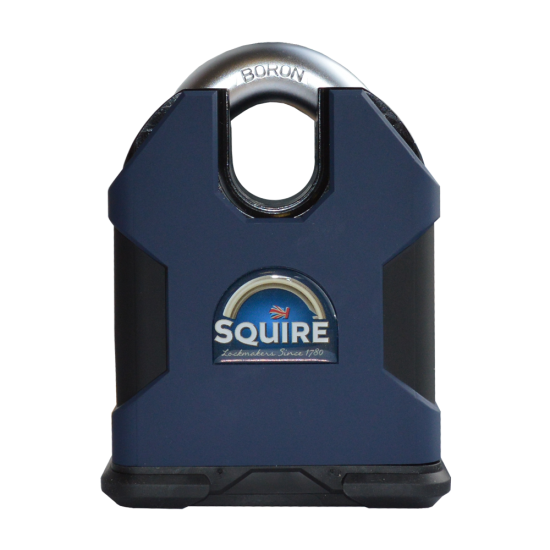 SQUIRE SS100CS Stronghold Closed Shackle Dual Cylinder Padlock Each Cylinder On Same Key/KA - Click Image to Close