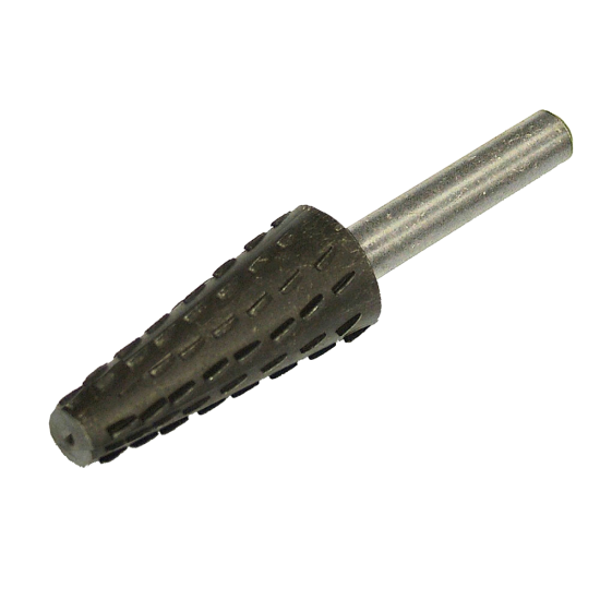 FAITHFULL Conical Rotary File - 4mm - 12mm x 30mm 4mm - 12mm x 30mm - Click Image to Close