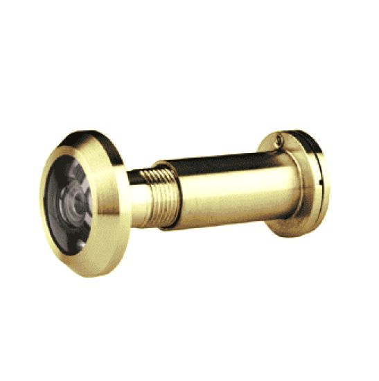 FIRESTOP Commercial FD30/60 Door Viewer 180° PVD Polished Brass - Click Image to Close
